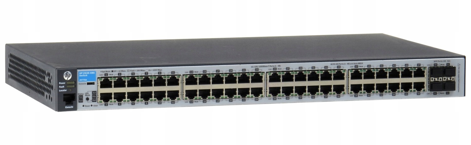 Switch HP ProCurve 2530-48G J9775A 48x 1Gb RJ-45, 4x 1Gb SFP