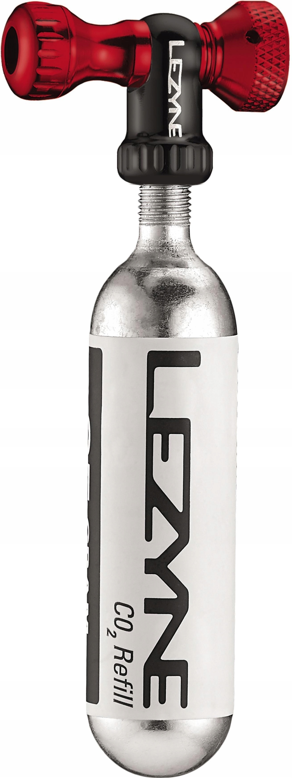 Pumpička na bombičku CO2 Lezyne Pumps Control Drive červená 25 g