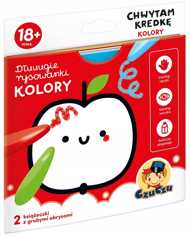 

CzuCzu Dłuuugie Rysowanki Chwytam Kredkę Kolory