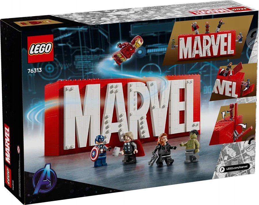 stavebnice Lego Marvel s minifigurkami Infinity Saga 931 dílků 76313