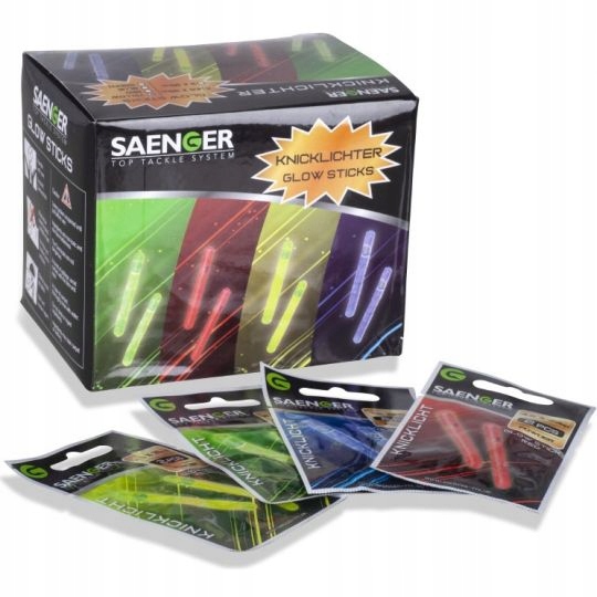 Świetlik Saenger Knicklichter 4,5x39mm 2szt zielony