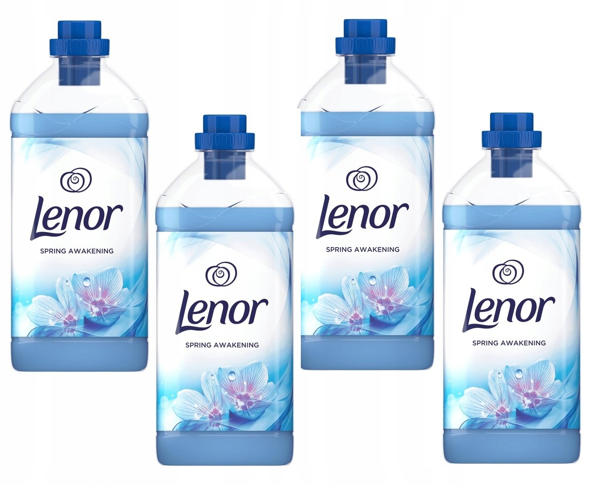 Levně Lenor Tekutá aviváž 4 x 1,8 l 7,2 l Modrá