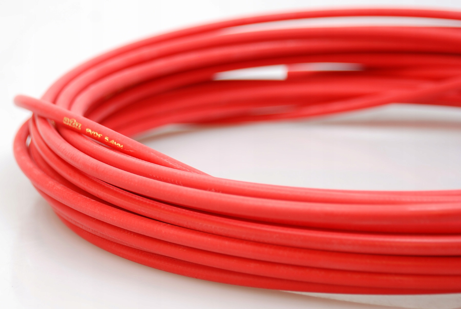 Przewód hamulcowy A2Z hydrauliczny 5,4mm czerwony 15m PVDF54-RED