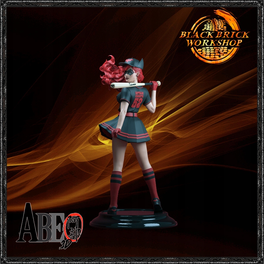 Batwoman Bombshell Unpainted Abe 3D Měřítko 1/24 (75mm) (sfw) 3D tisk