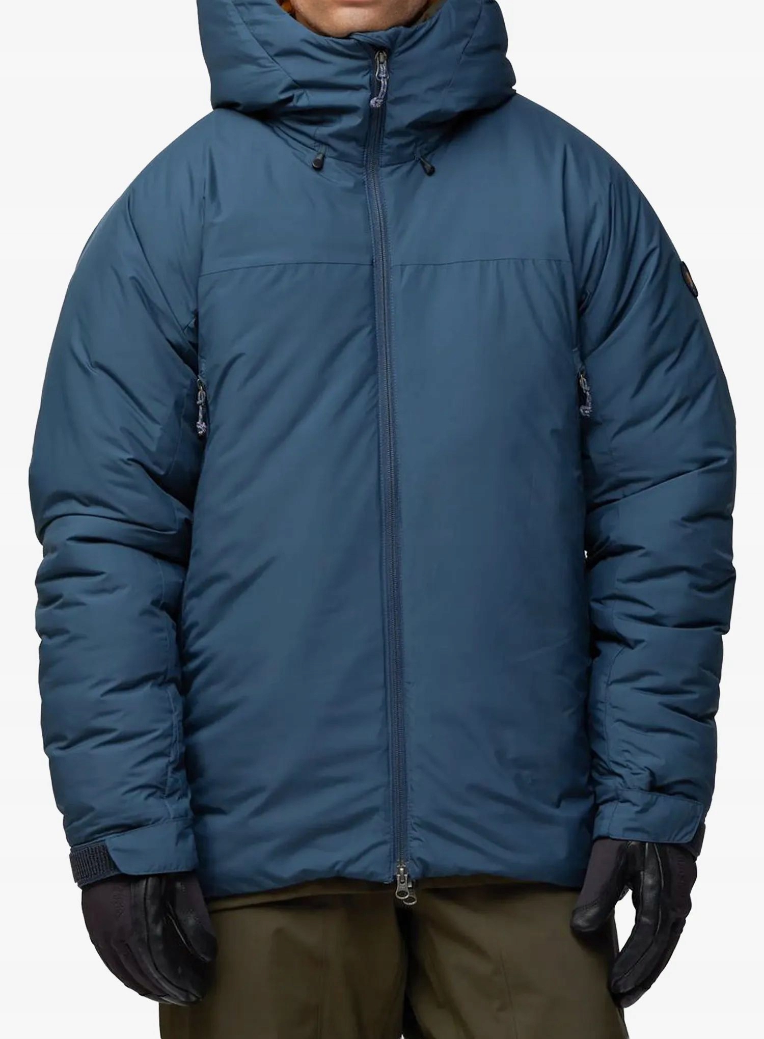 Zateplená bunda Fjallraven Bergtagen 130 Insulation Jkt modrá/mustard M