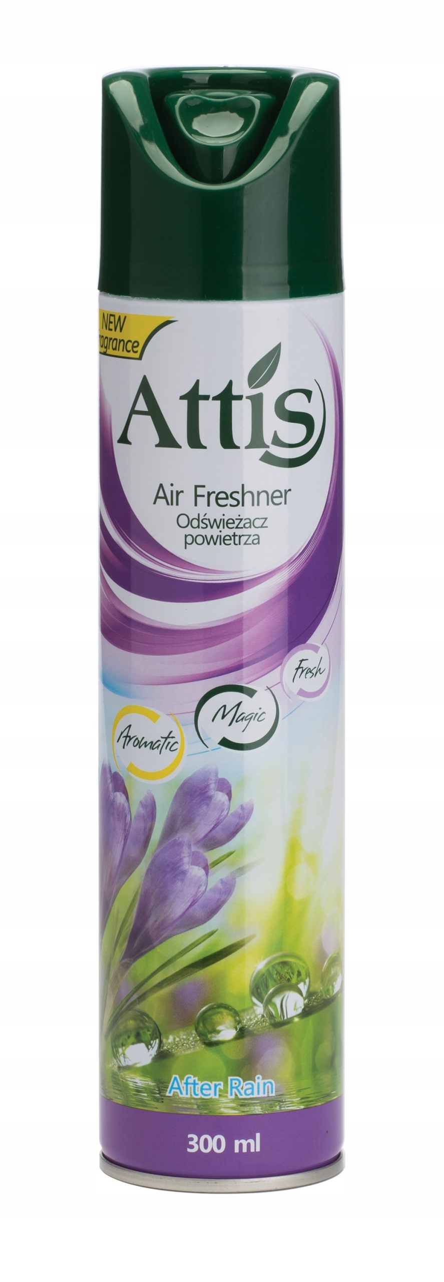 

Odświeżacz powietrza spray Attis 300 ml 300 g