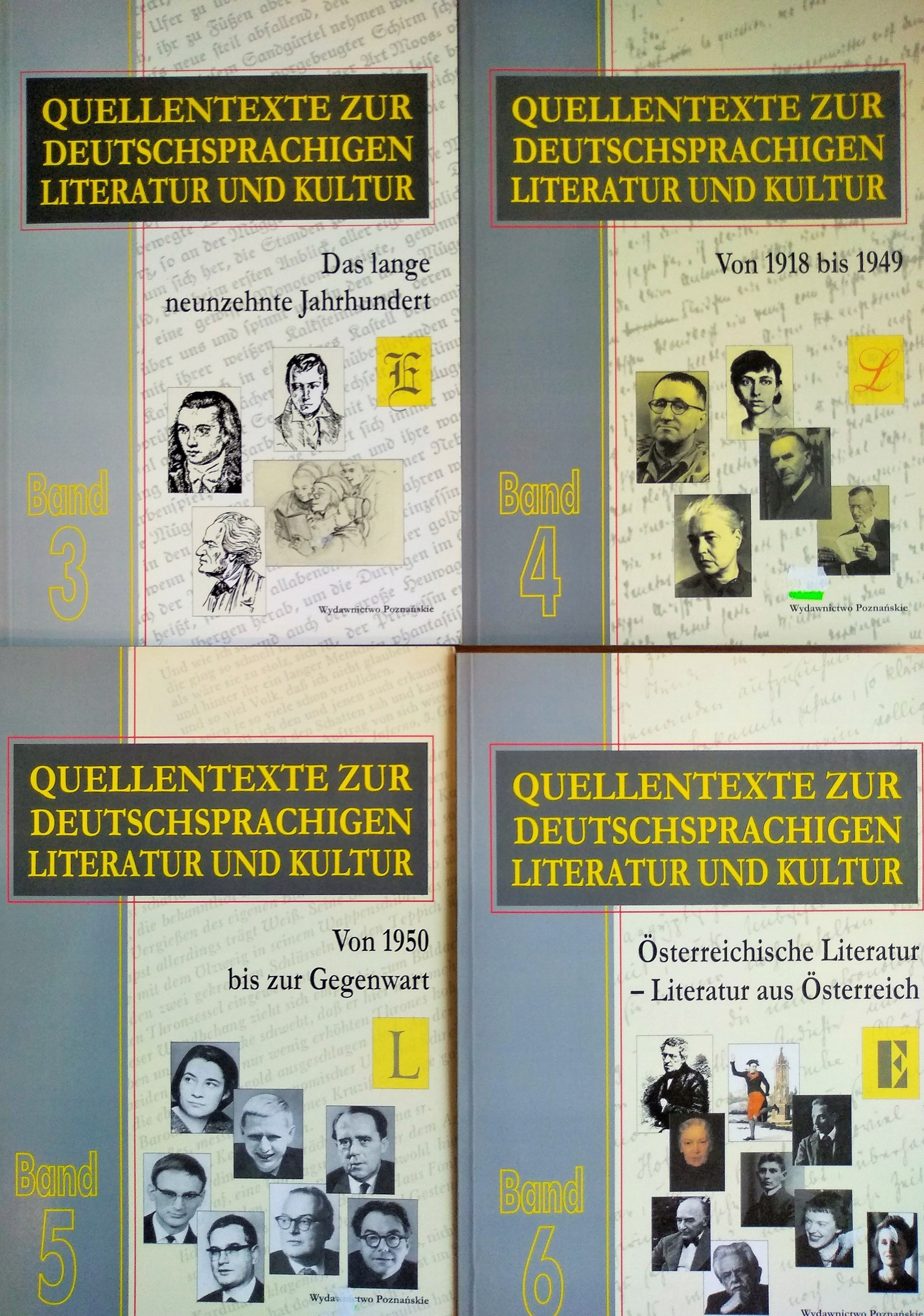Quellentexte Zur Deutschsprachingen Literatur Und