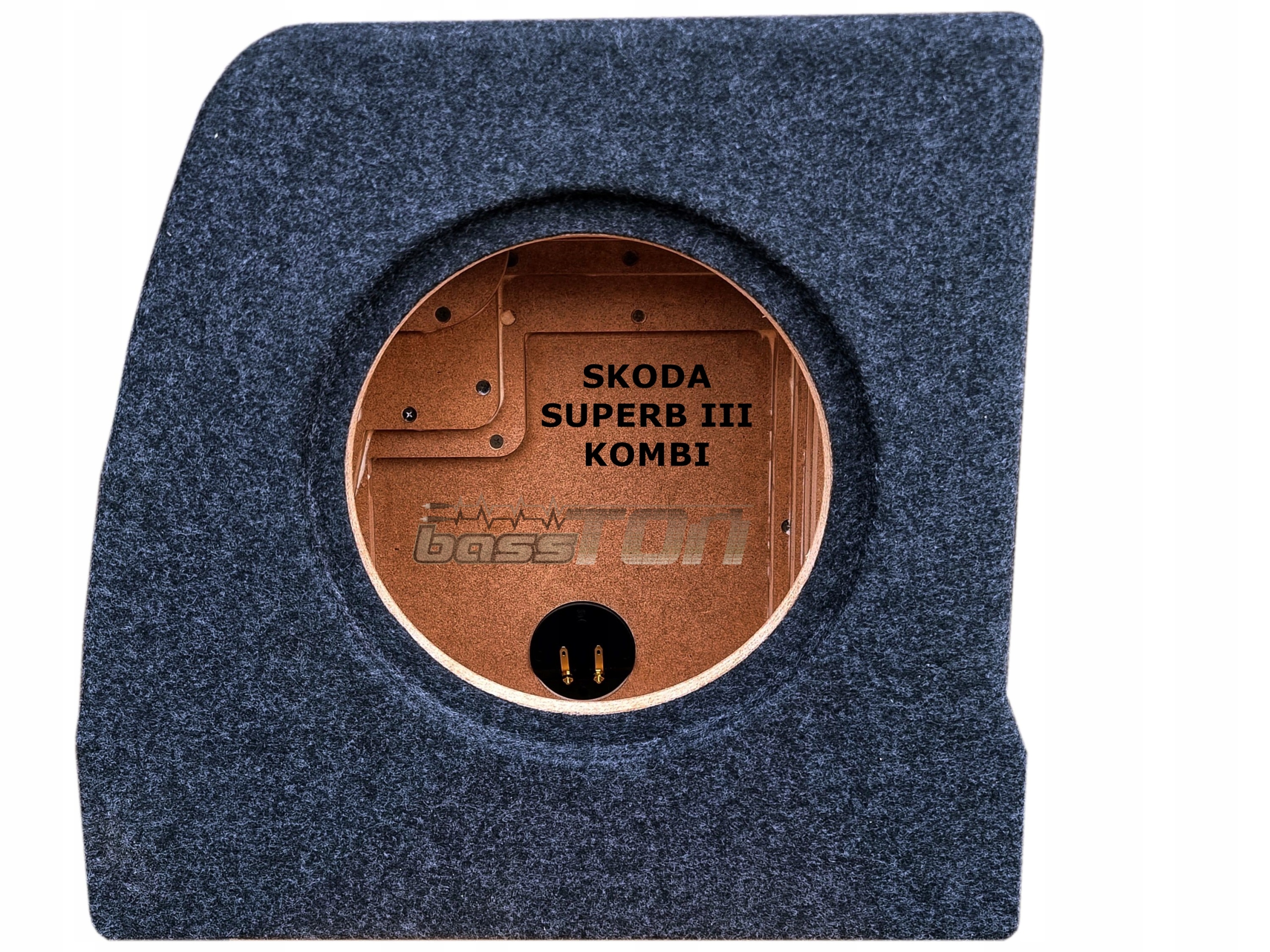 Škoda Superb III kombi subwooferová skříň 25 cm