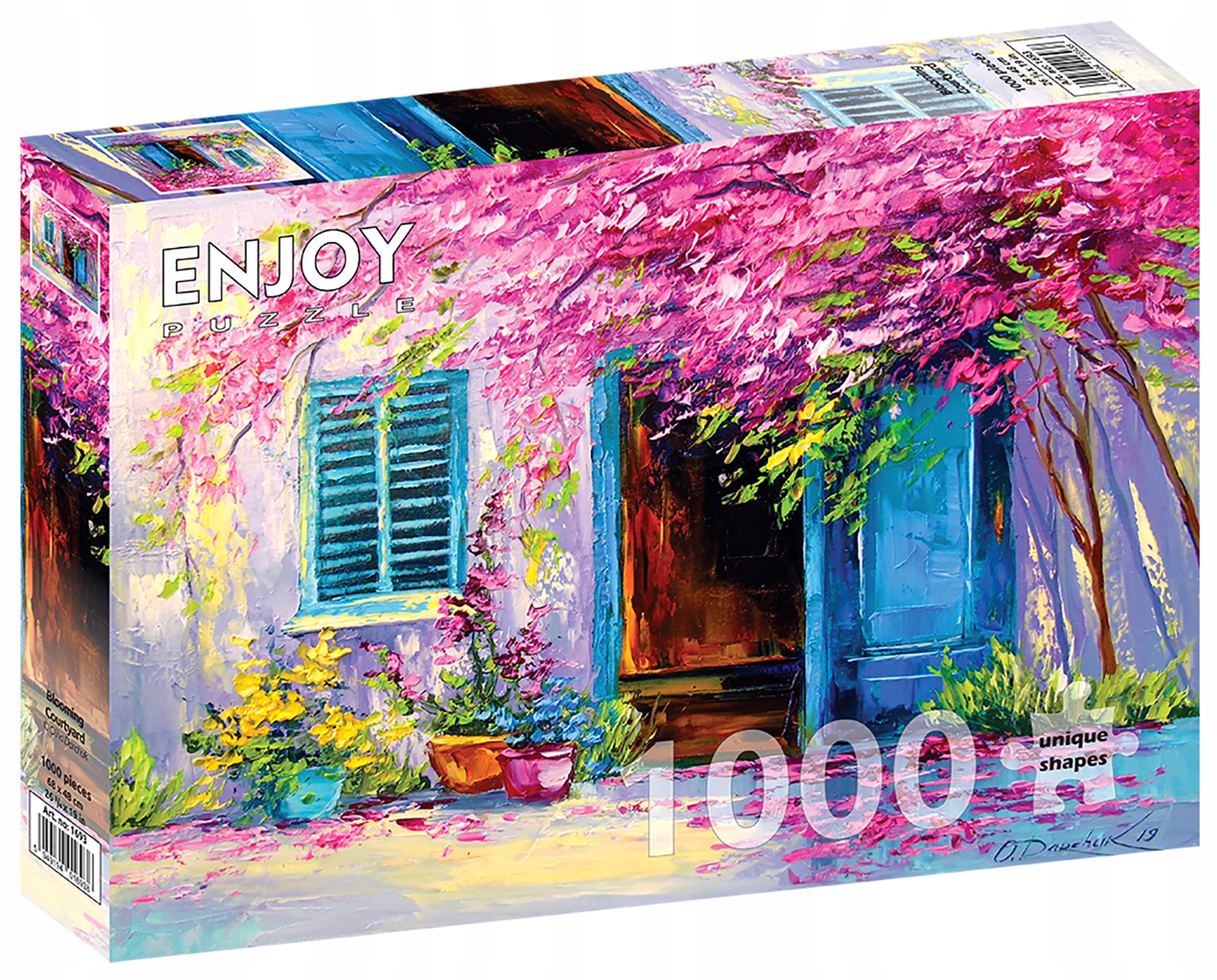 Enjoy Puzzle 1000 el. Kwitnące podwórko