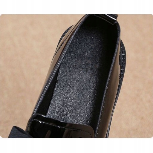 damskie mokasyny półbuty wsuwane gruba podeszwa39 Wzór dominujący aztecki