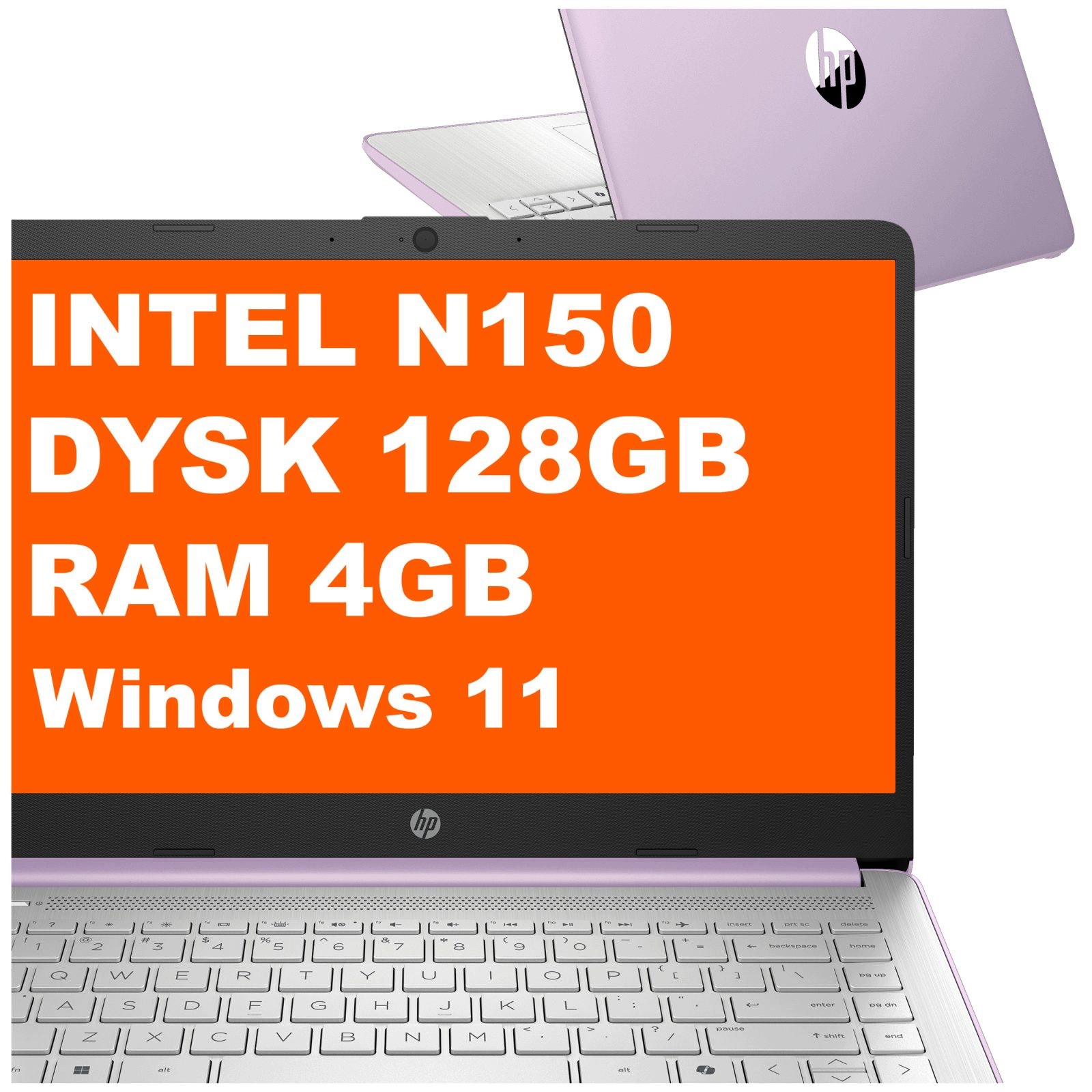 Laptop Hp 14-dq Intel N150 4GB 128GB Ufs Intel Graphics 14