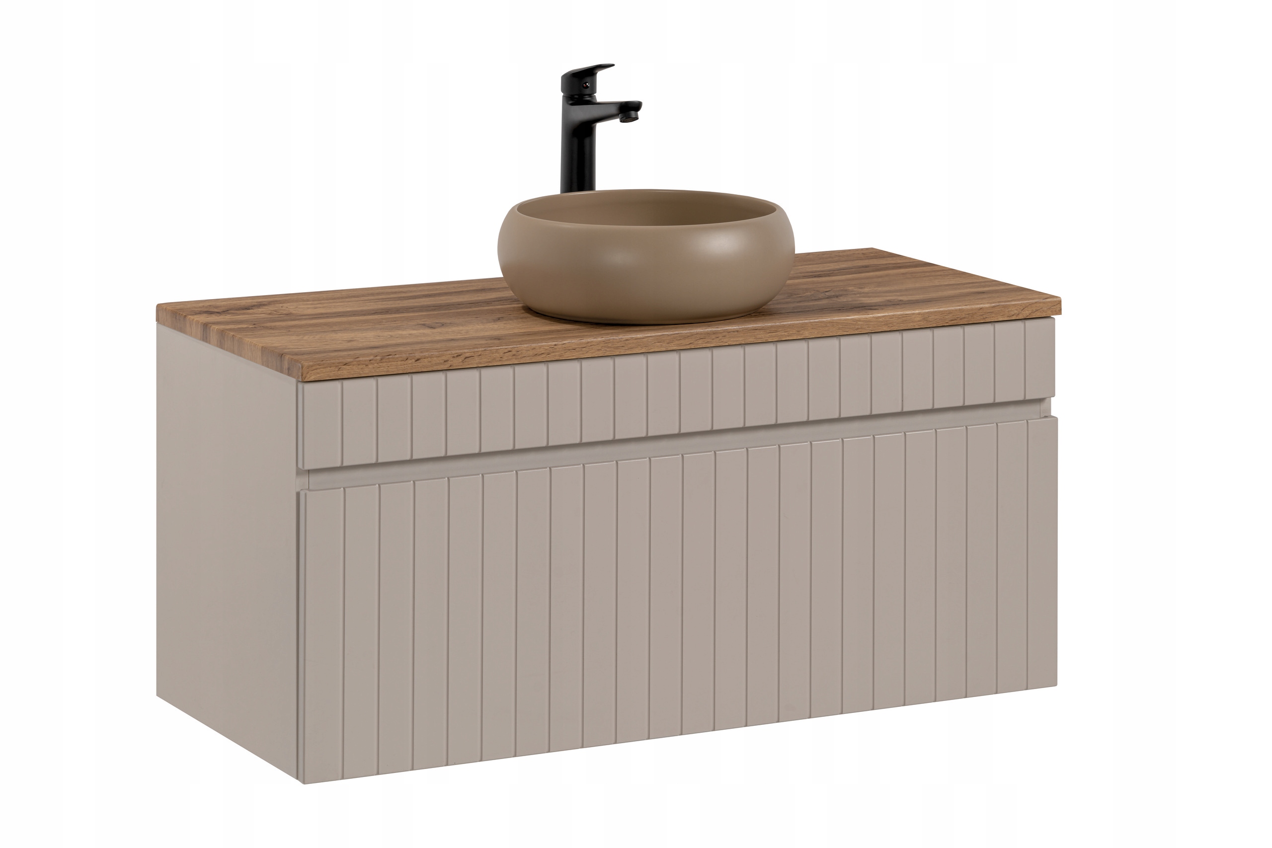 Nábytková sestava 100 cm s deskou a umyvadlem na desku Wiki