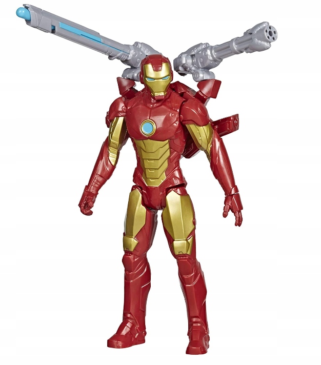 HASBRO IRON MAN + WYRZUTNIA BLAST GEAR E7380 EAN 5010993653621