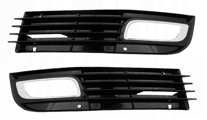 Audi A8 2009-2010 Atrapy Mřížky Krytky Nárazníku Halogenů Levá Pravá Nové