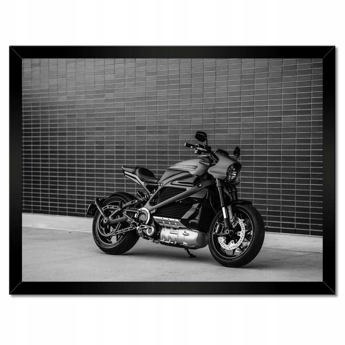 Plakáty v rámu 40x30 Harley Davidson Motocykl
