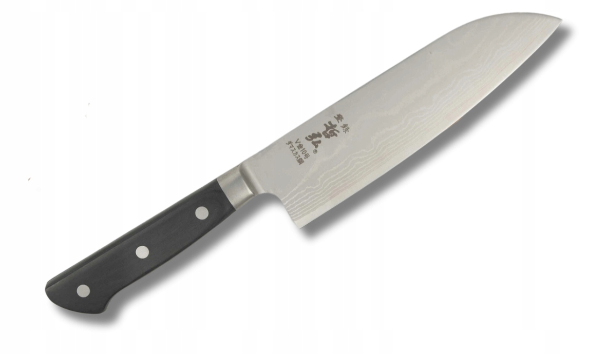 Kuchynský Nôž Tetsuhiro Kd Santoku 170 mm Univerzálny oceľový