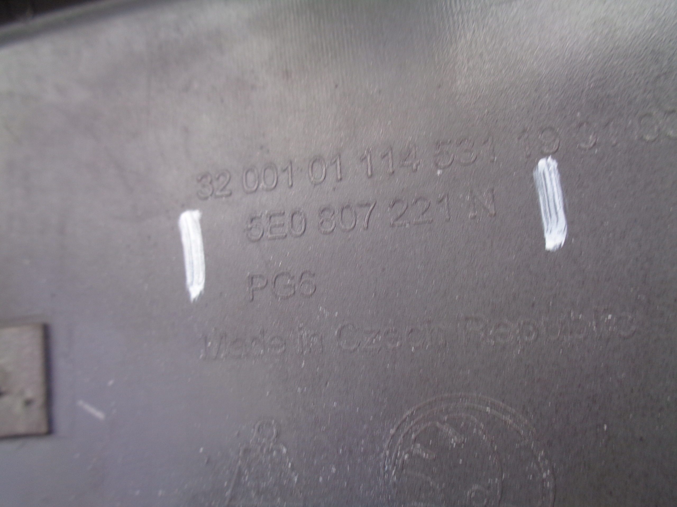 front bumper SKODA OCTAVIA III 3 5E 16- LIFT NR 34206A