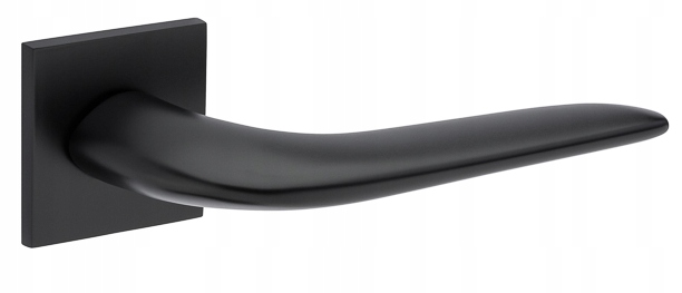 Štvorcová kľučka Tupai 4163 5SQ-153 čierna