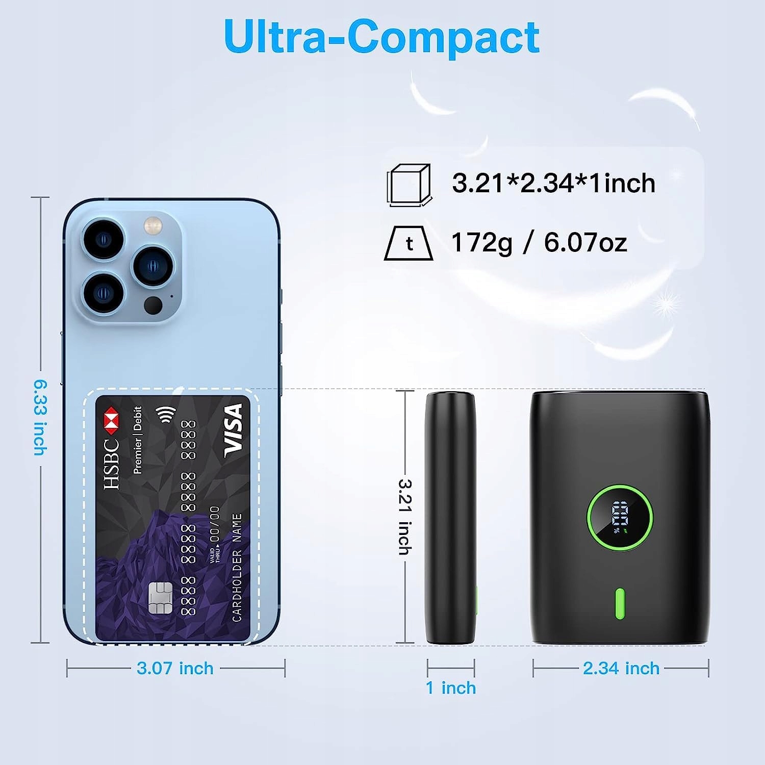 POWER BANK 10000 MAH LED 22.5W USB C — miniatura 6