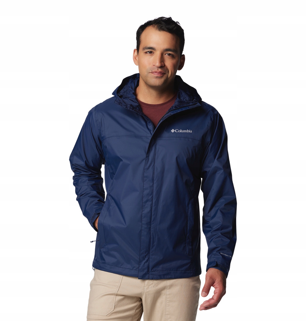 Pánská voděodolná bunda Columbia Watertight II, modrá, velikost 1533898466, velikost XL