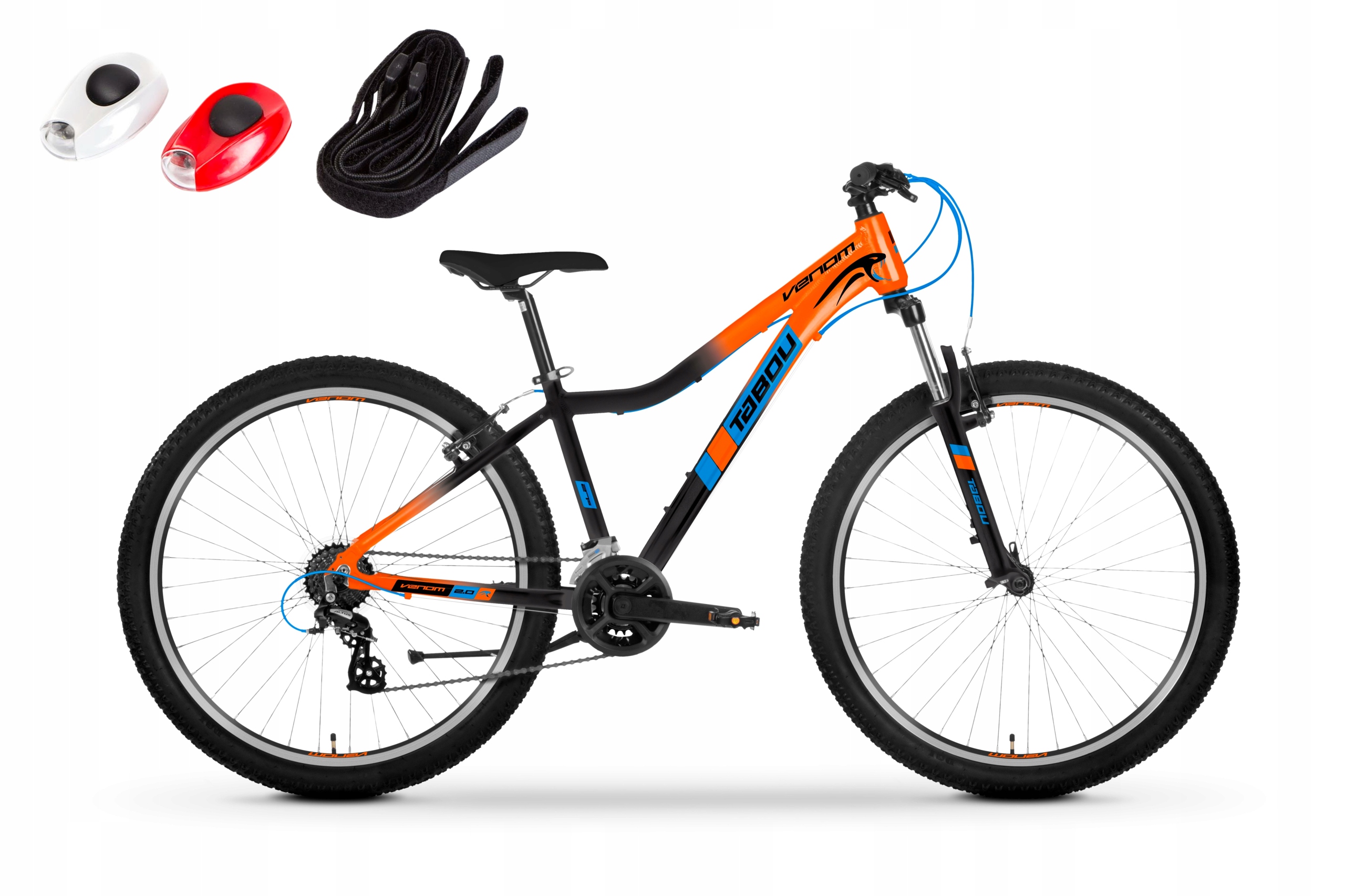 Rower Mtb Górski 27,5 Cali Tabou Venom 2.0 Shimano Aluminiowy Rama 17 Cali