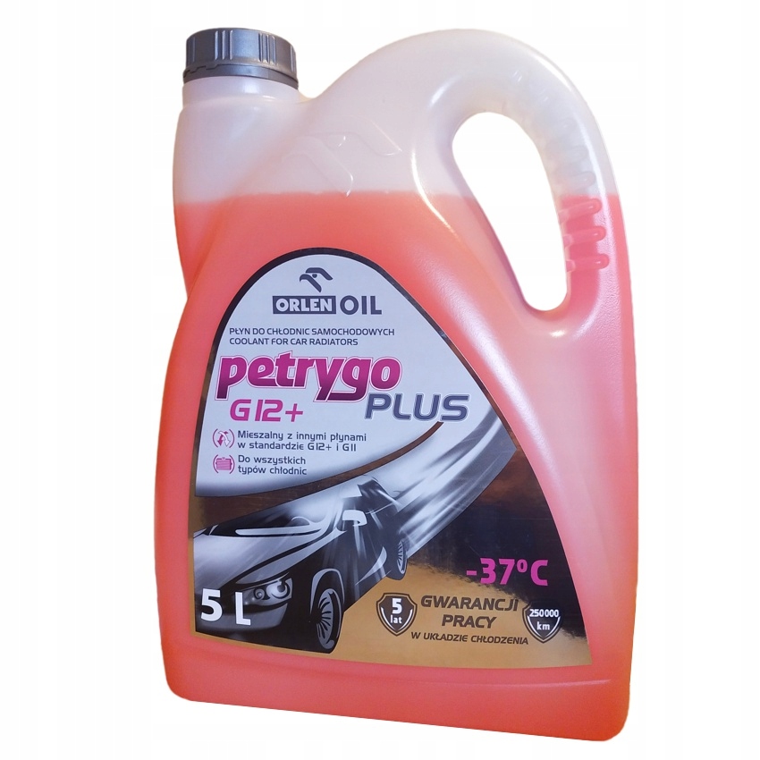 

Płyn do chłodnic Orlen -37°C Petrygo Plus G12+. 5L
