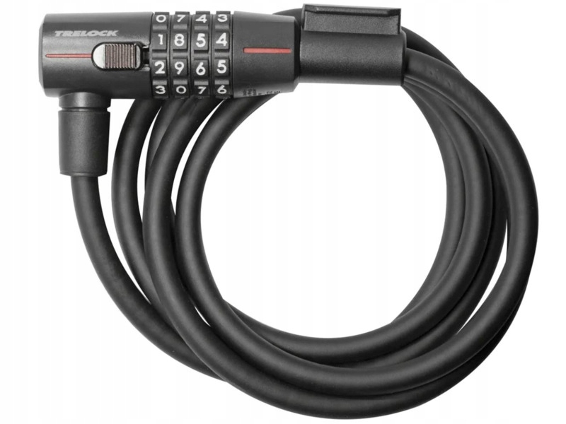 Zapięcie rowerowe Trelock Sk 415 8005417 Linka Czarny
