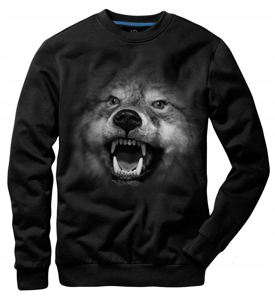 Mikina značky Underworld unisex Wolf vel S