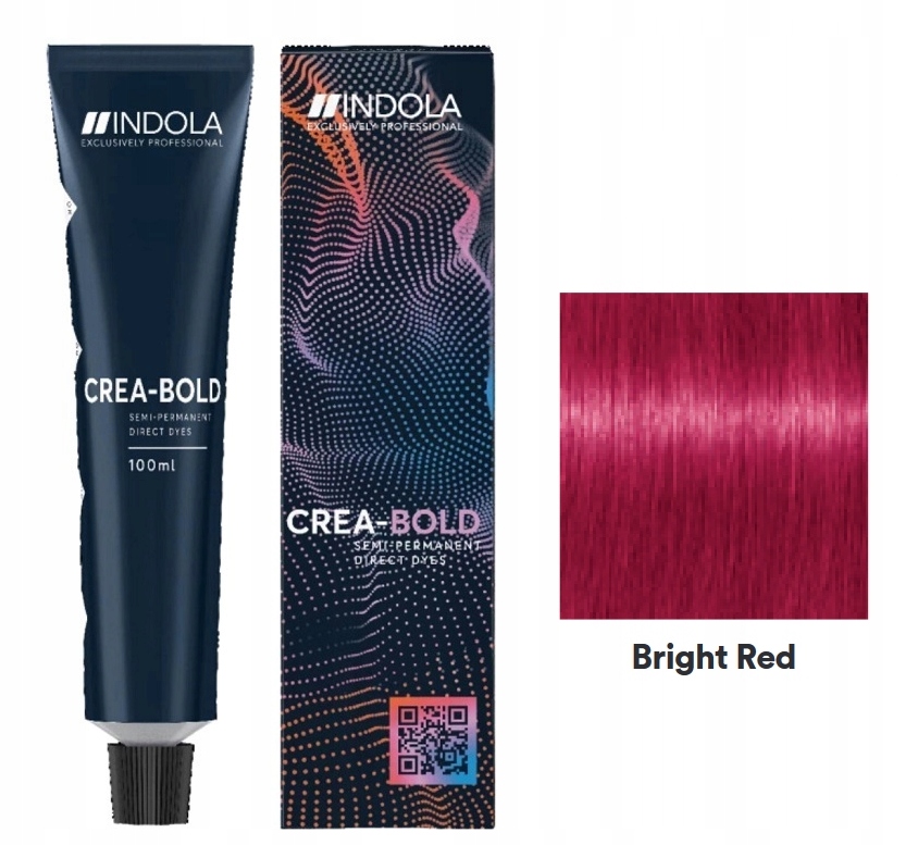 INDOLA Crea-Bold farba do włosów Bright Red 100ML