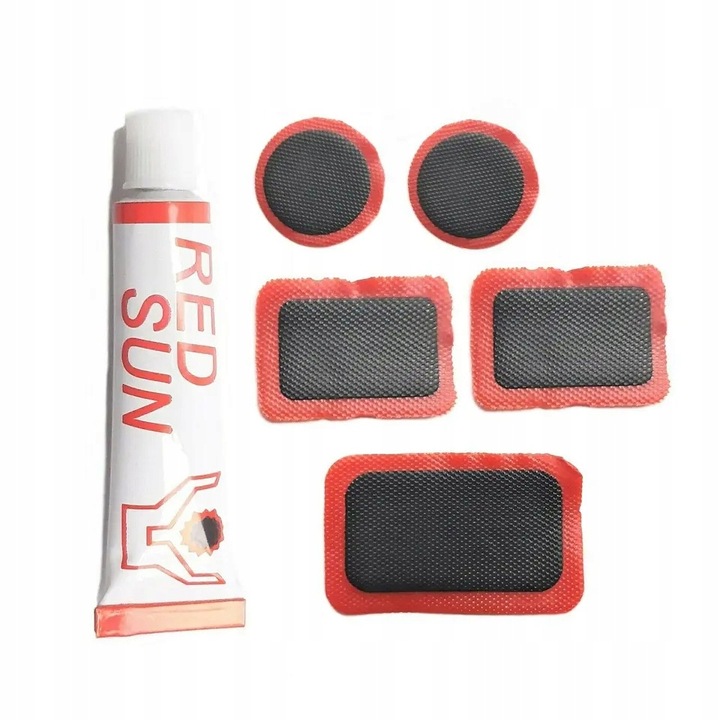 ZESTAW NAPRAWCZY ROWERU DĘTEK KÓŁ KLUCZ ŁATKI ŁYŻKI Model SOKXJ3670