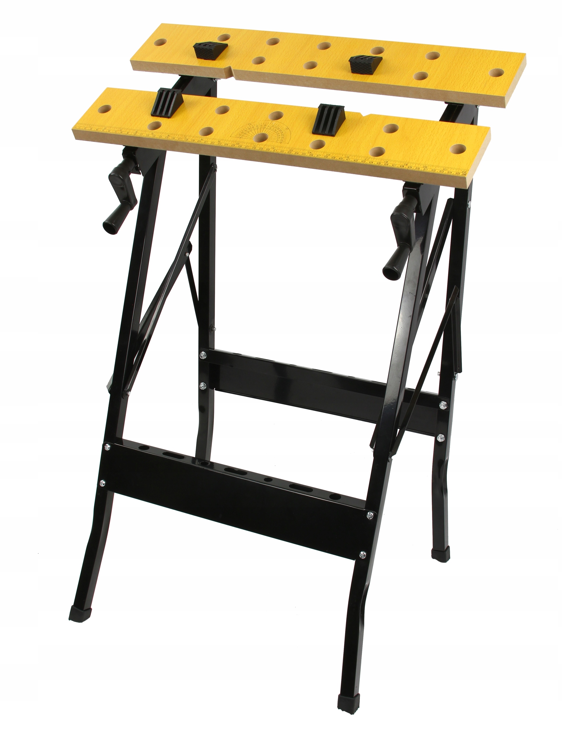 STÓŁ WARSZTATOWY ROBOCZY STOLARSKI SKŁADANY STOLIK NARZĘDZIOWY REGULOWANY Głębokość produktu 62 cm