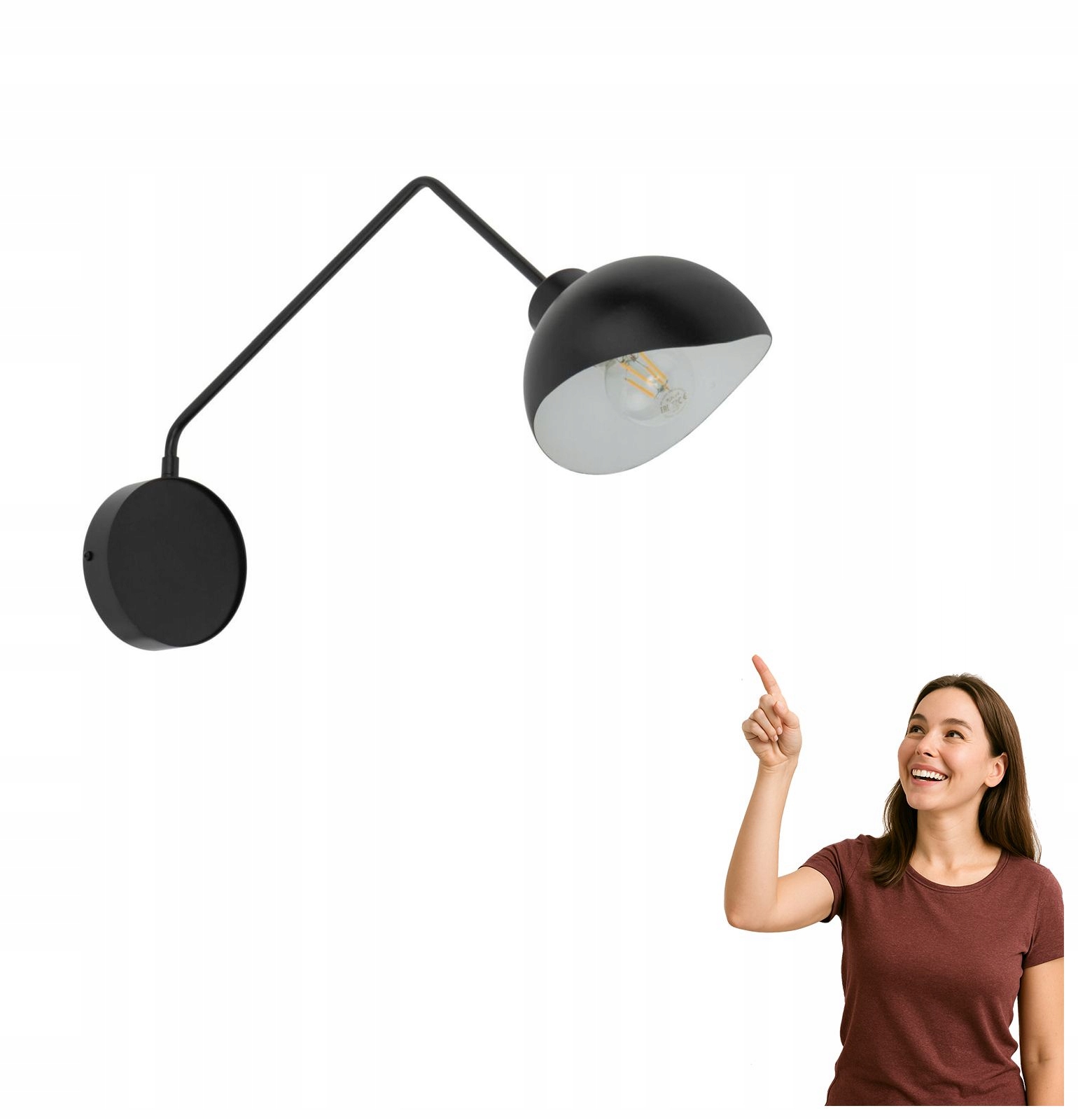 Nástenné svietidlo na výložníku Roy 32435 Sigma Lighting