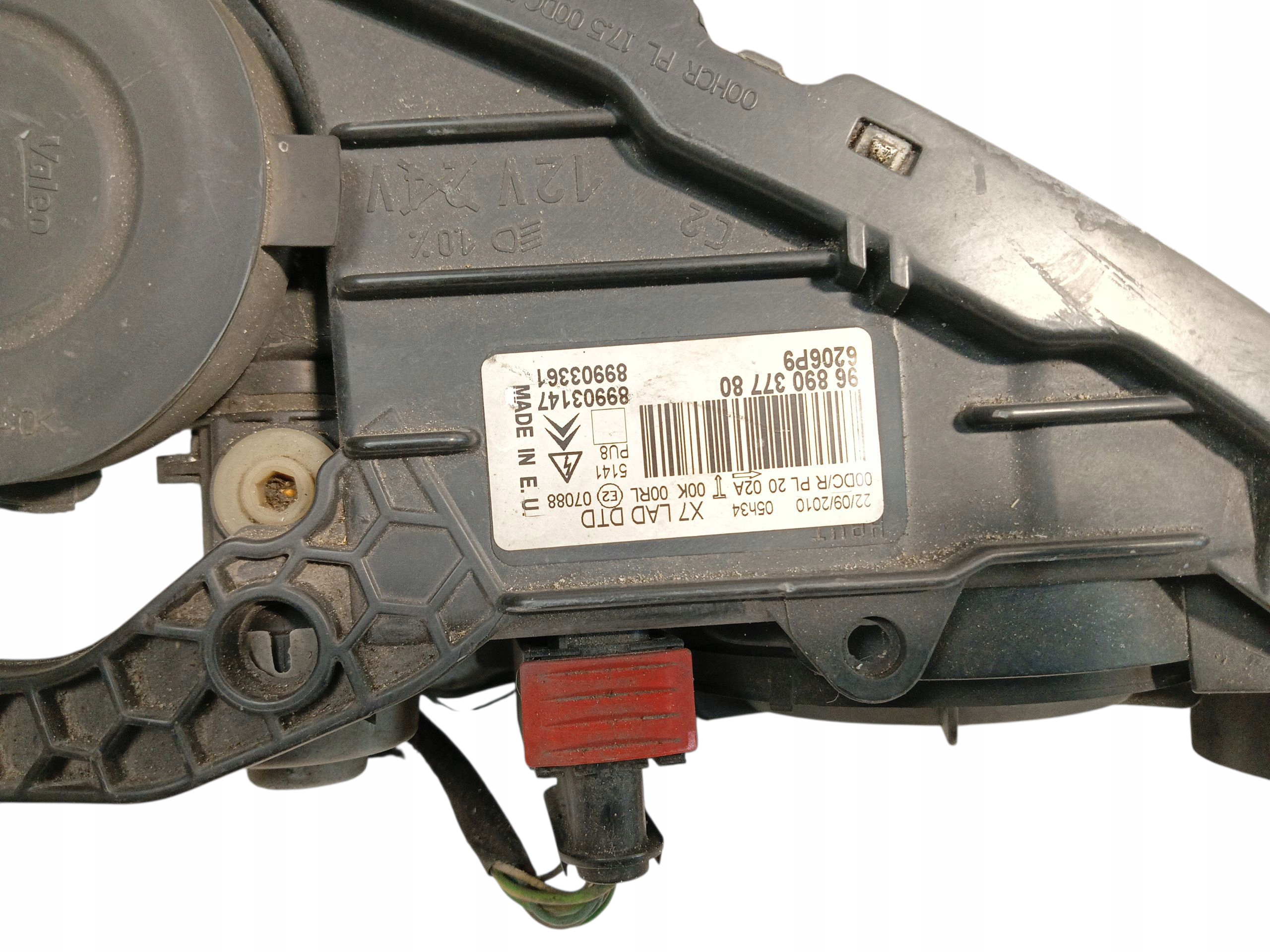 light REFLEKTOR right front XENON CITROEN C5 III X7 (08-10) 9689037780 EU