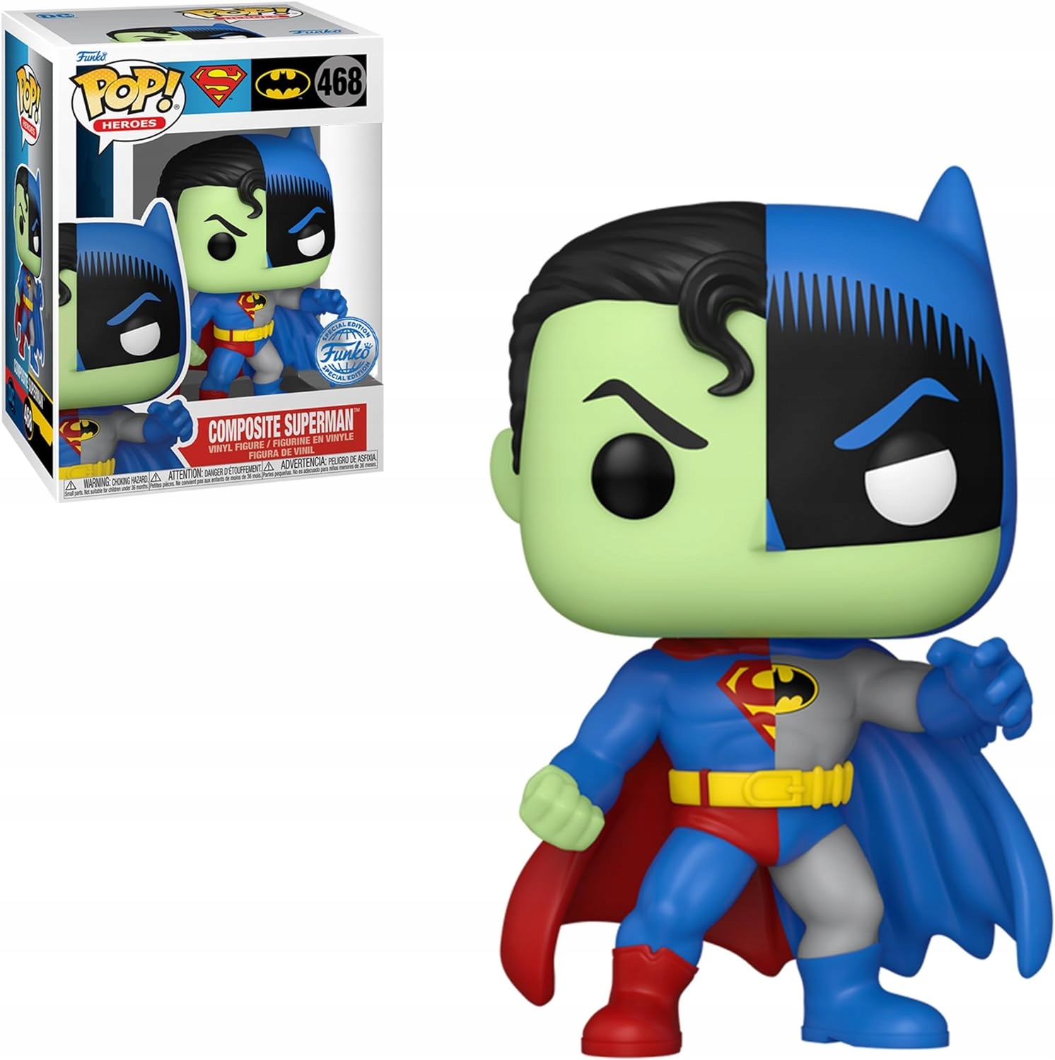 Funko Pop DC Heroes 468 Composite Superman Special Edition