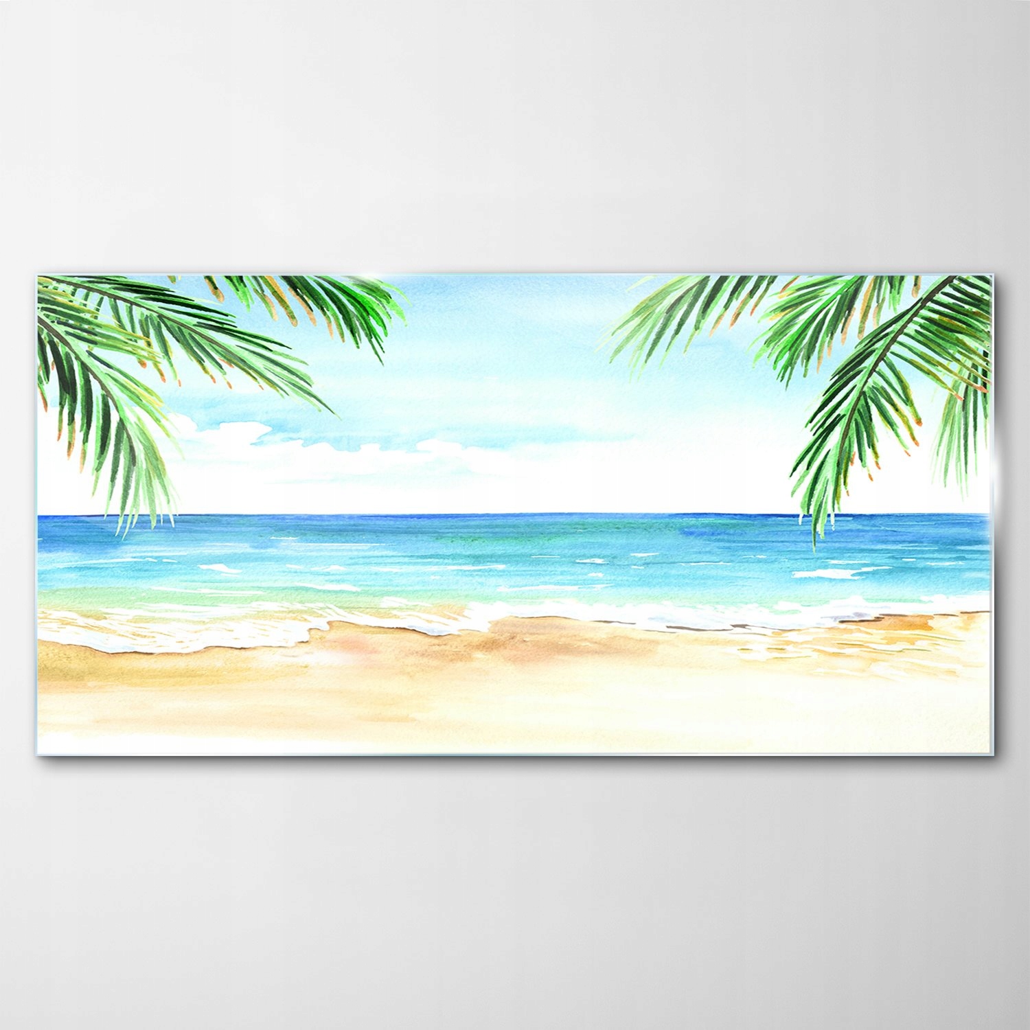 

Obraz Szklany Deco Morze Lato Tropiki Plaża 100x50