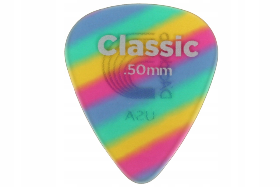 

D'addario 1CRB2 kostka Rainbow .50mm