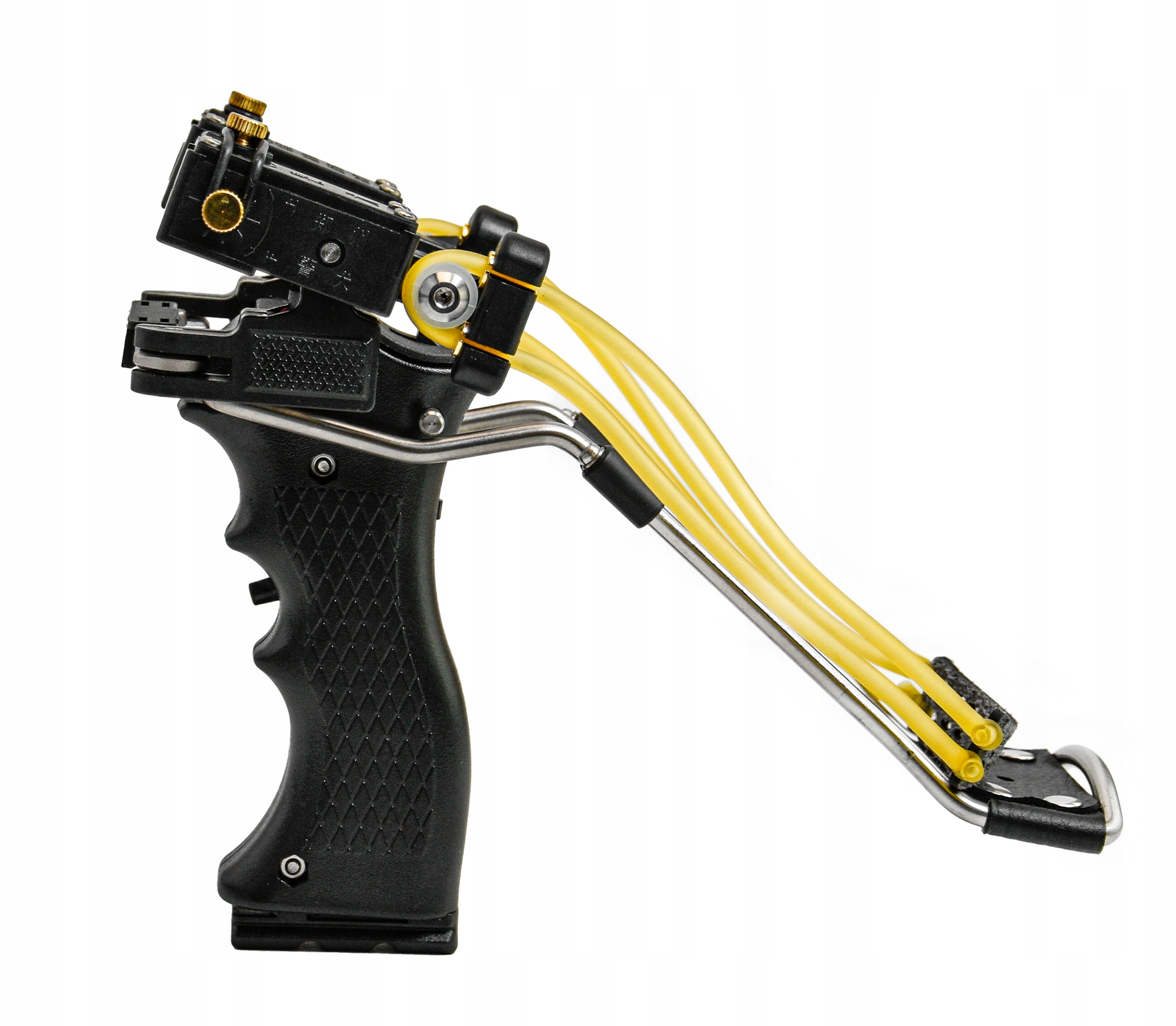 Silný Prak Zelený Dvojitý Laserový Zaměřovač Lov Střelba