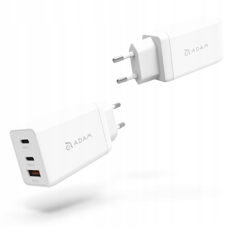 

Ładowarka sieciowa, 65W Usb-c Qc Pd, Adam Elements