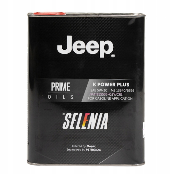 

Olej Selenia K Power Plus 5W30 2L do Jeep