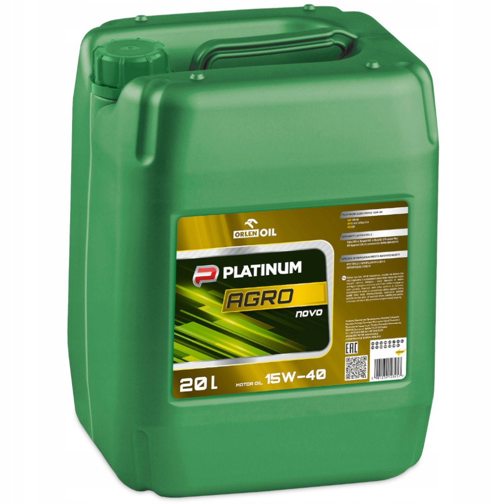 

Olej Silnikowy Platinum Agro Novo 15W-40 20L