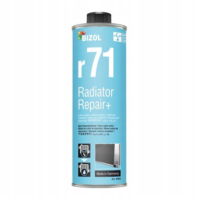 

Bizol Uszczelniacz Chłodnicy Radiator Repair+ R71