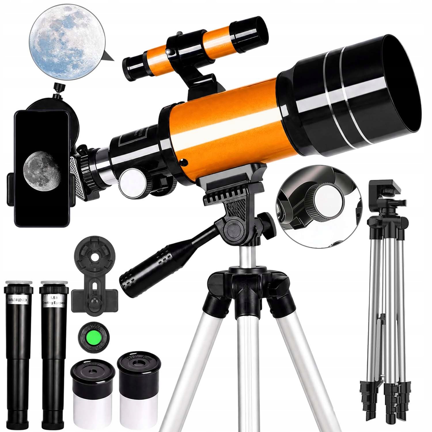 Vzdělávací Astronomický Dalekohled 15-150 X Pozorovací Dalekohled Se Stativem