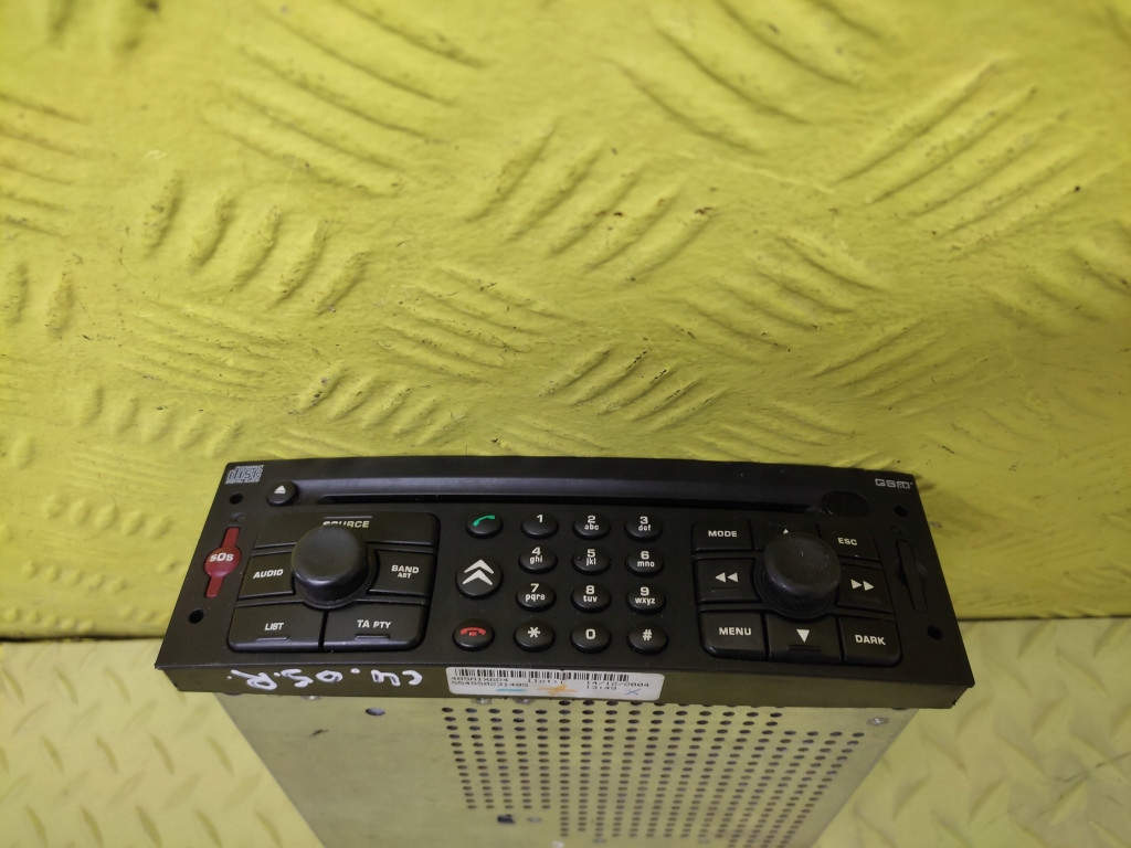 CITROEN C4 RADIO player 96565706XT