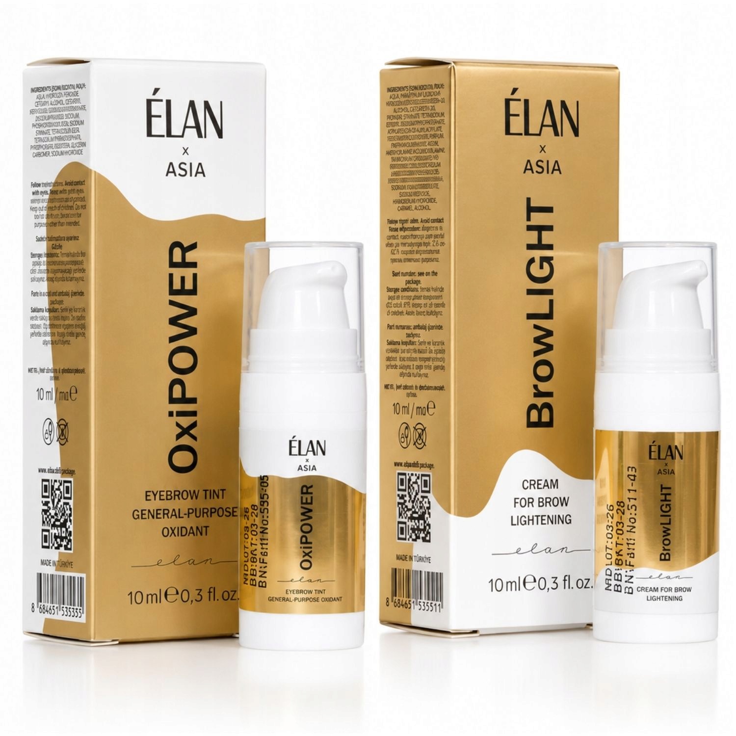 Elan Oxidantový systém pro zesvětlení obočí OxiPOWER krém BrowLIGHT