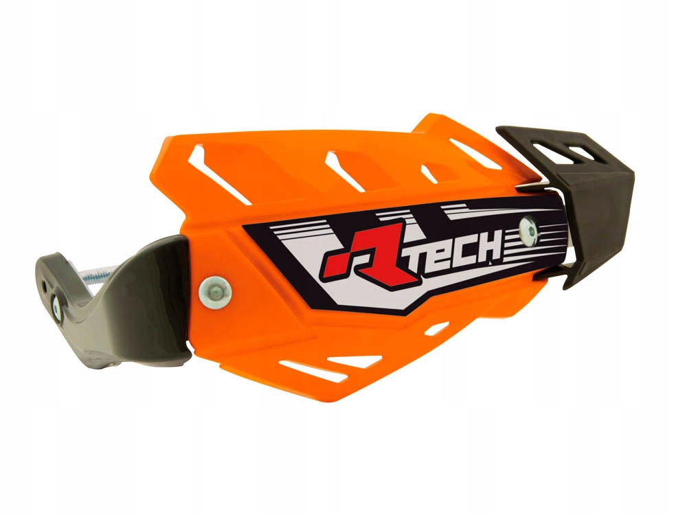 RACETECH (RTECH) OSŁONY RĄK (HANDBARY) FLX ATV/QUAD KOLOR POMARAŃCZOWY (Z 3