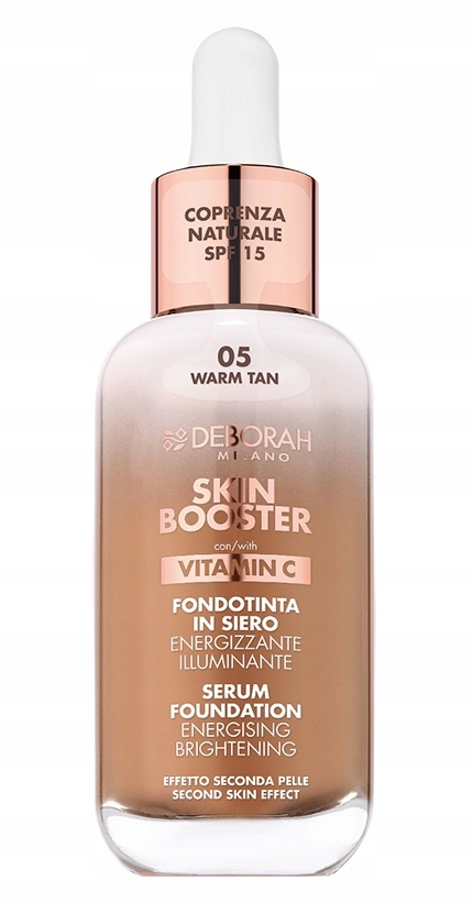 Deborah Skin Booster Vitamin Rozjasňující Podkladová Báze Se Sérem 05 Warm Tan