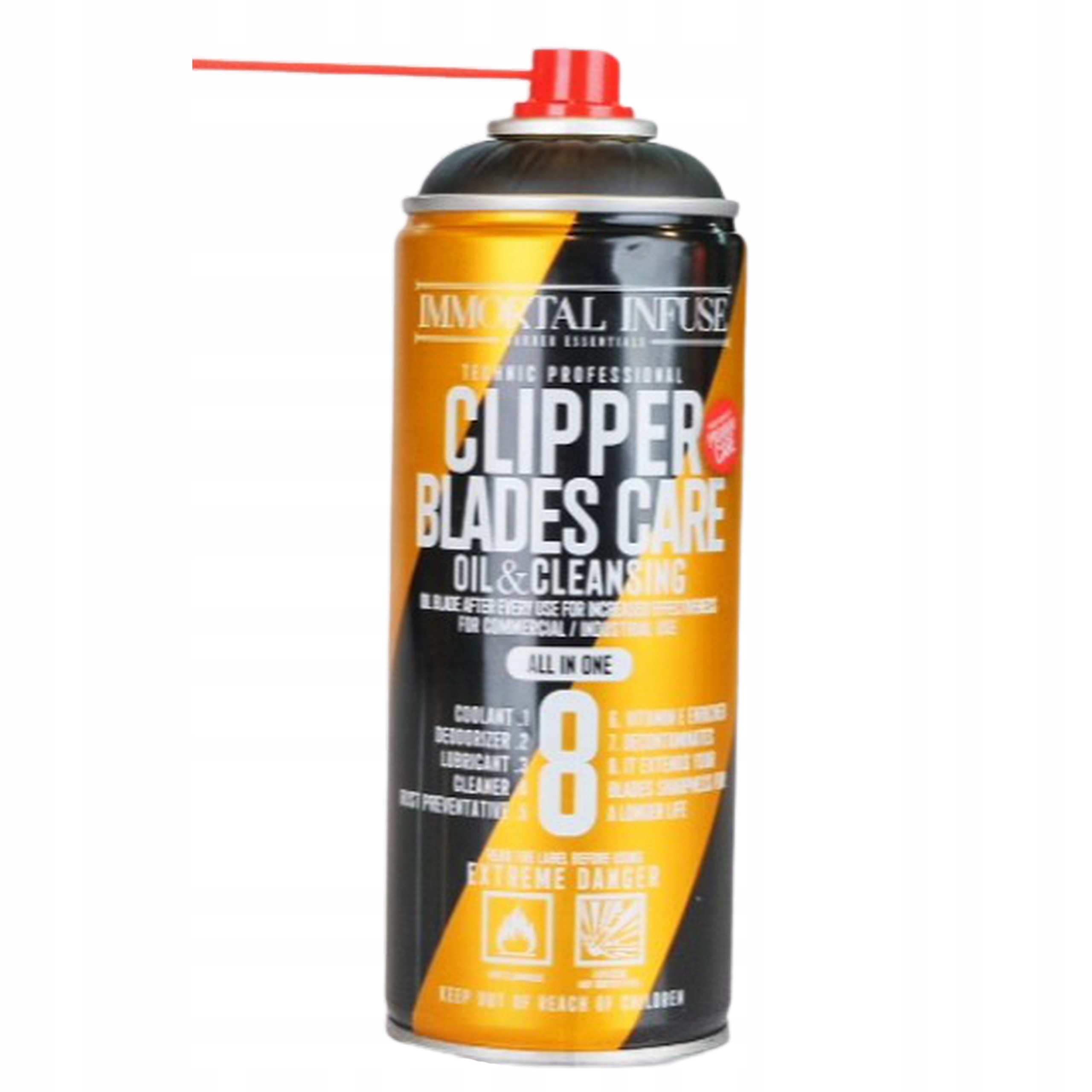 

Immortal Clipper Blades Care spray 8w1 400ml
