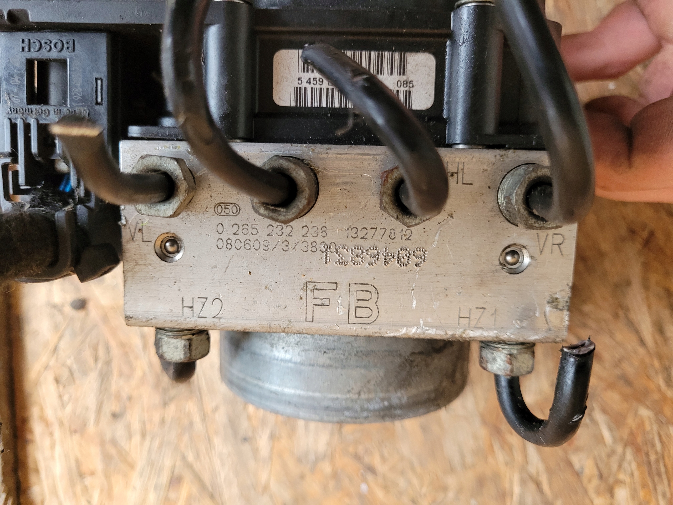 pump ABS brake OPEL 0265232238