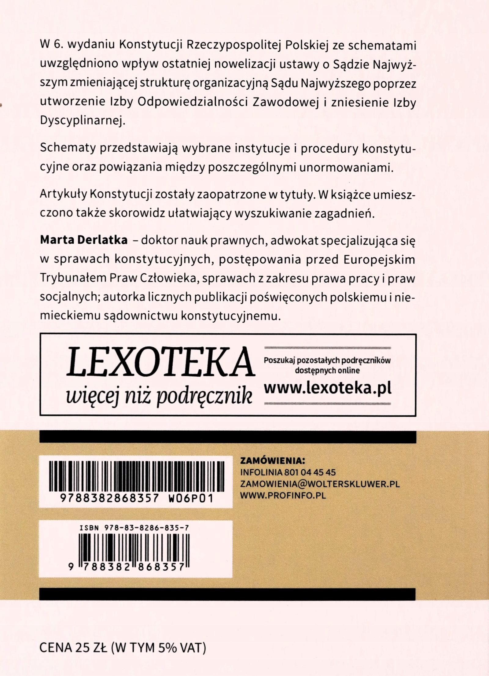 KONSTYTUCJA RZECZYPOSPOLITEJ POLSKIEJ ZE SCHEMATAM Stan opakowania oryginalne