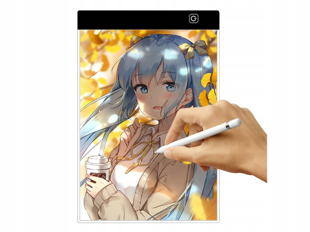 PODŚWIETLANA TABLICA DESKA KREŚLARSKA LED KALKA LED A4 TABLET GRAFICZNY Informacje o bezpieczeństwie CE